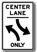 Two Way Left Turn Lane